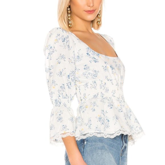 LPA Tops - LPA Ester Top in Dee Floral